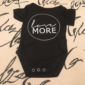 🎉HP 1/21/18 🎉 NWT Love More Onesie